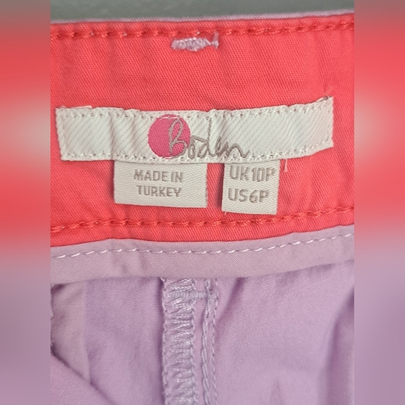 Boden Pants Size US 6P UK 10P Pink Chino Trousers - Picture 2 of 4